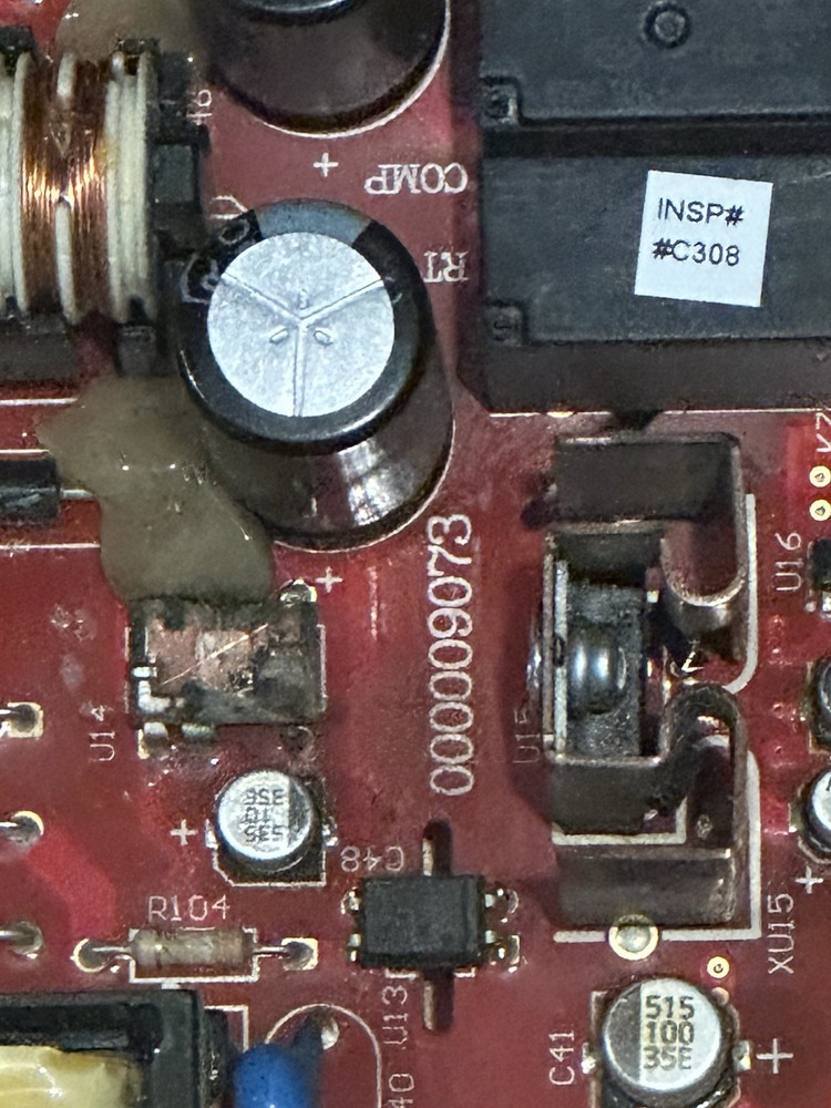 MANITOWOC ICE MACHINE CONTROL BOARD 000009073 ----DOES NOT WORK----