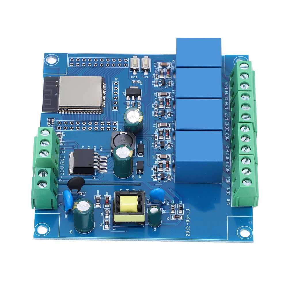32 Development Board 4 Way Relay Module Programmable Development Board Module
