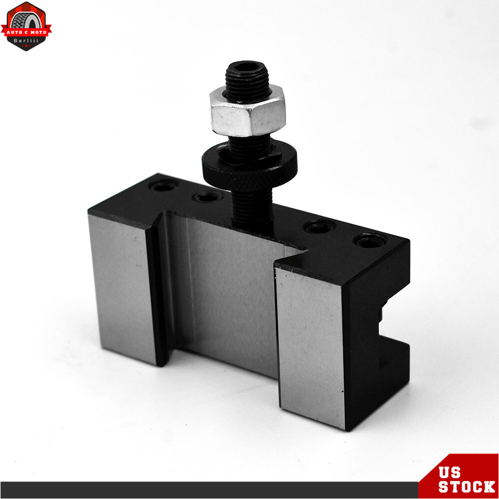 2Pcs AXA #1 250-101 XL Oversize Quick Change Tool Post Turning & Facing Holder