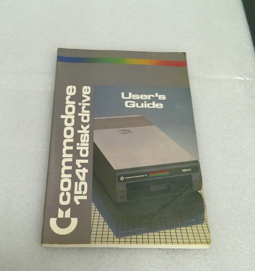Commodore 1541 Single Floppy Disk Drive (BR978H1541) W Manual