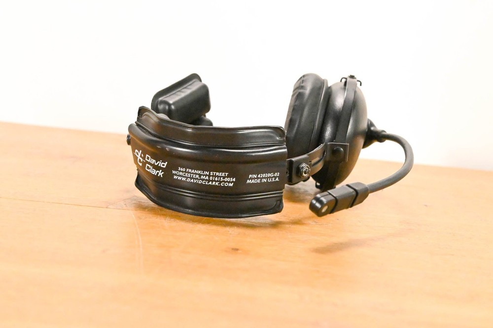 David Clark Single Ear, Over-The-Head Style Headset CG01YNB