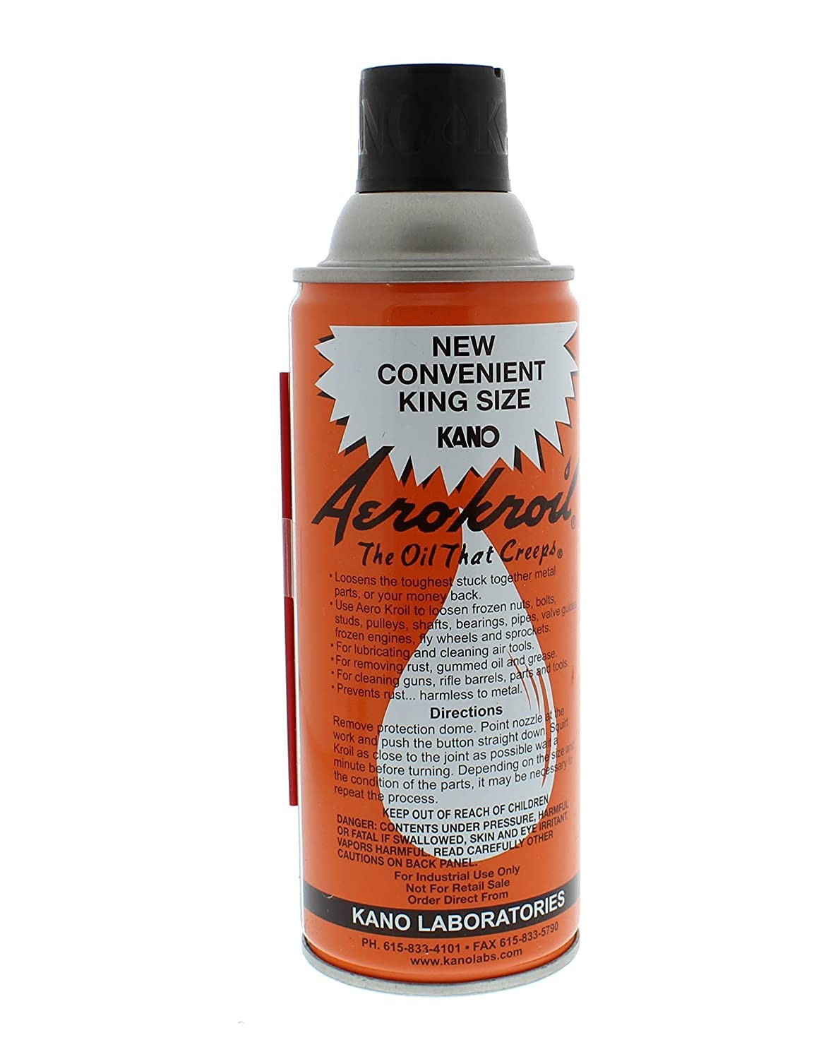 KROIL Original Penetrating Oil, King Size, 13 oz. aerosol (KanoLab Aerokroil)