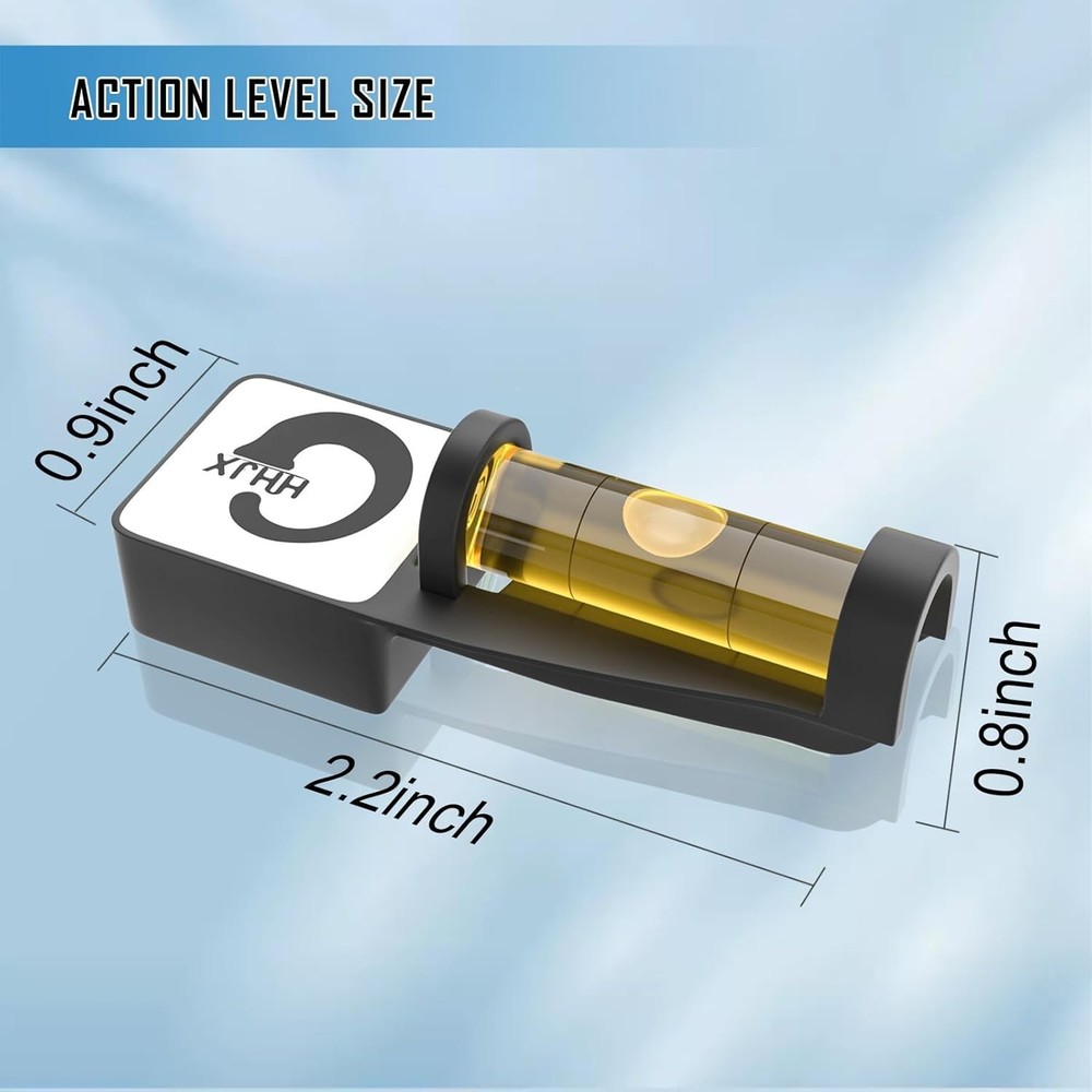 Professional Magnetic Scope Leveling Kit bubble level Tool Brown