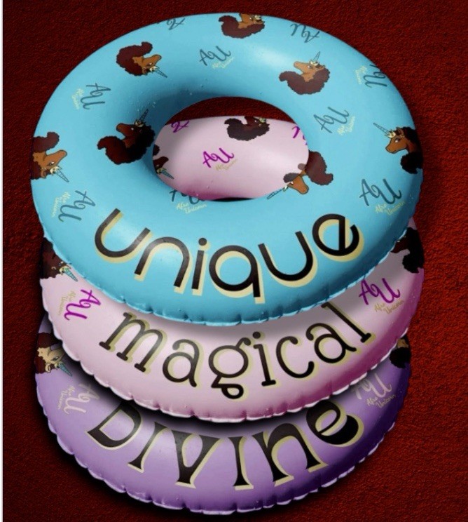 Unicorn Jumbo Pool Float Rings 39” Diameter Model: Unique