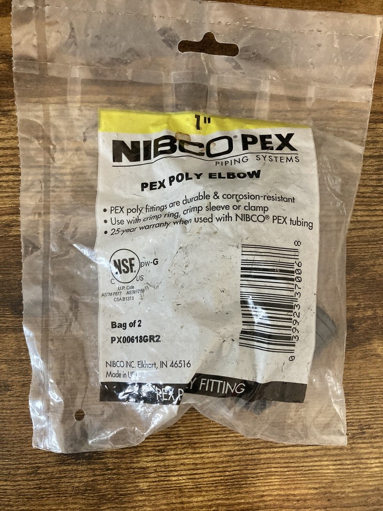 Nibco Pex Poly Elbow 1”