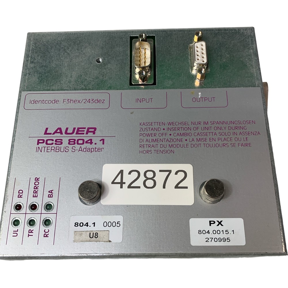 Lauer PCs 804.1 Interbus S Adapter