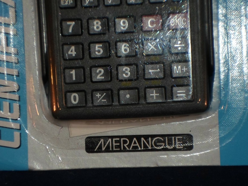 Scientific Calculator Merangue Basic & Advanced Math Black 31 Functions B18-15