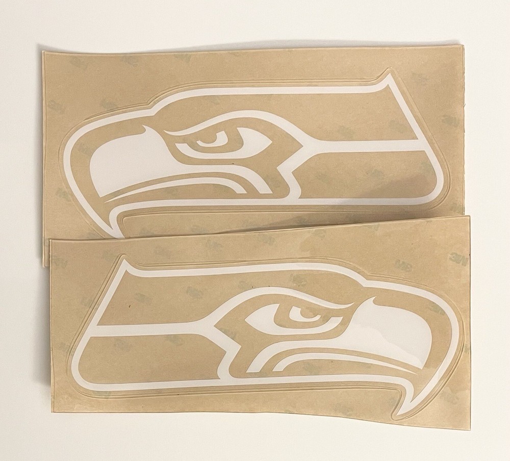 Seagull Seahawk Bird Head Full-Size Helmet Decals