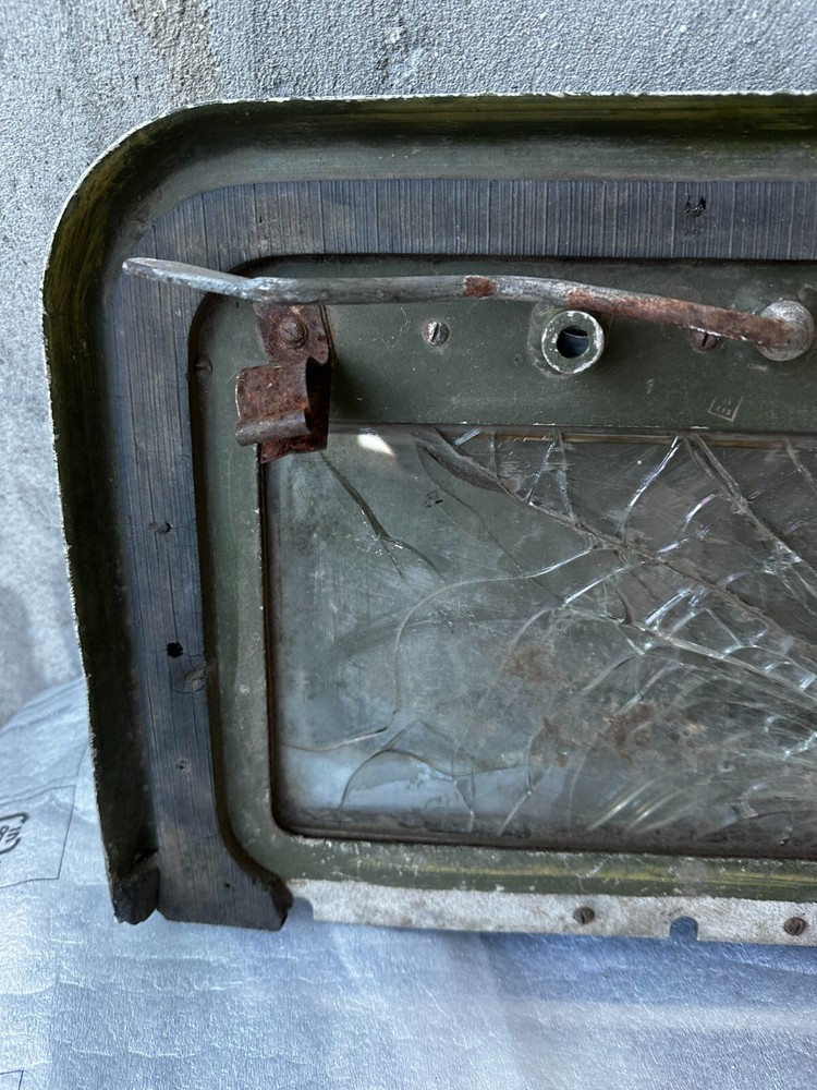 Tank T-72 window from the hardware