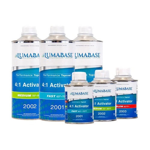 Lumabase 4:1 Clear Activator-Fast, Medium, Slow