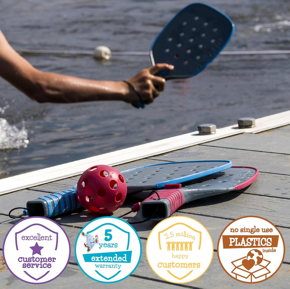 Pickli - Connectable and Lightweight Beach-Ready Pickleball Set