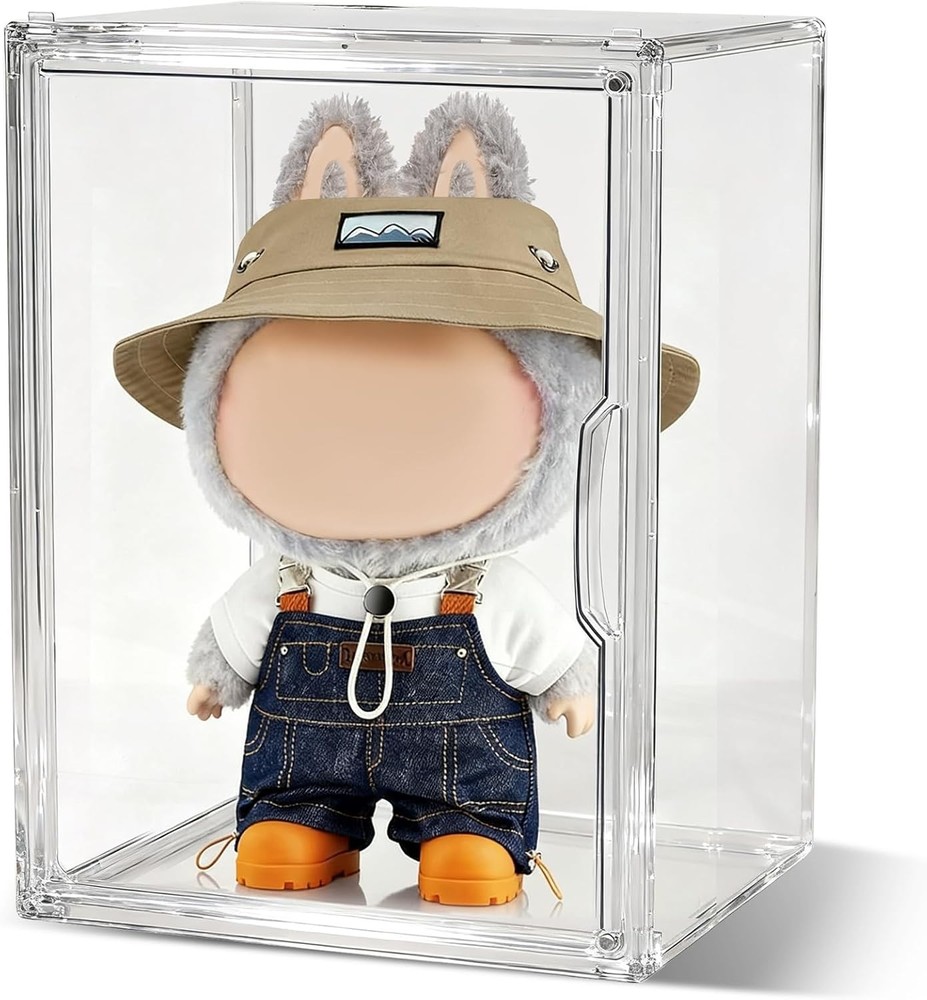 Display Case Compatible with 16 inches Height Labubu Fall in Wild