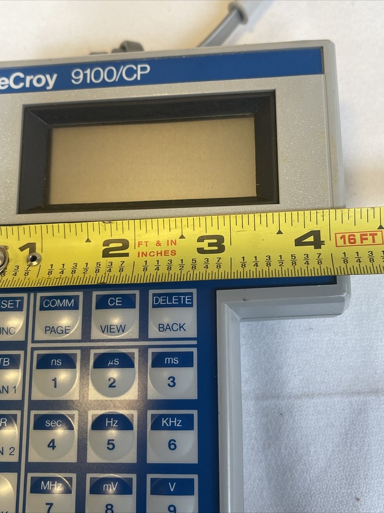 R176609 LeCroy 9100/CP Termiflex Arbitrary Function Generator Keypad