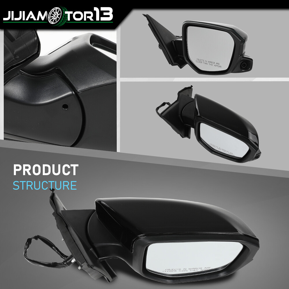 Fit For 16-20 Honda Civic Sedan Passenger Side Mirror Power Heated View Camera