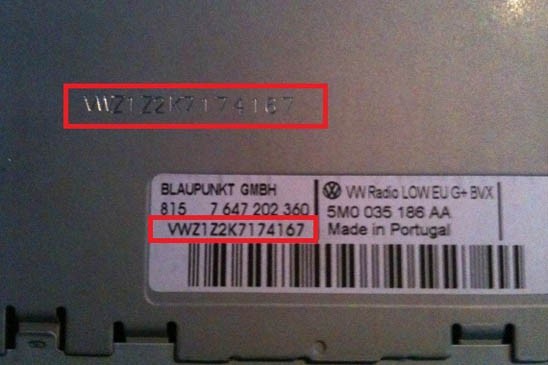 ✅ VW Radio Code Unlock RCD300 RCD310 RNS510 Volkswagen Code from Serial