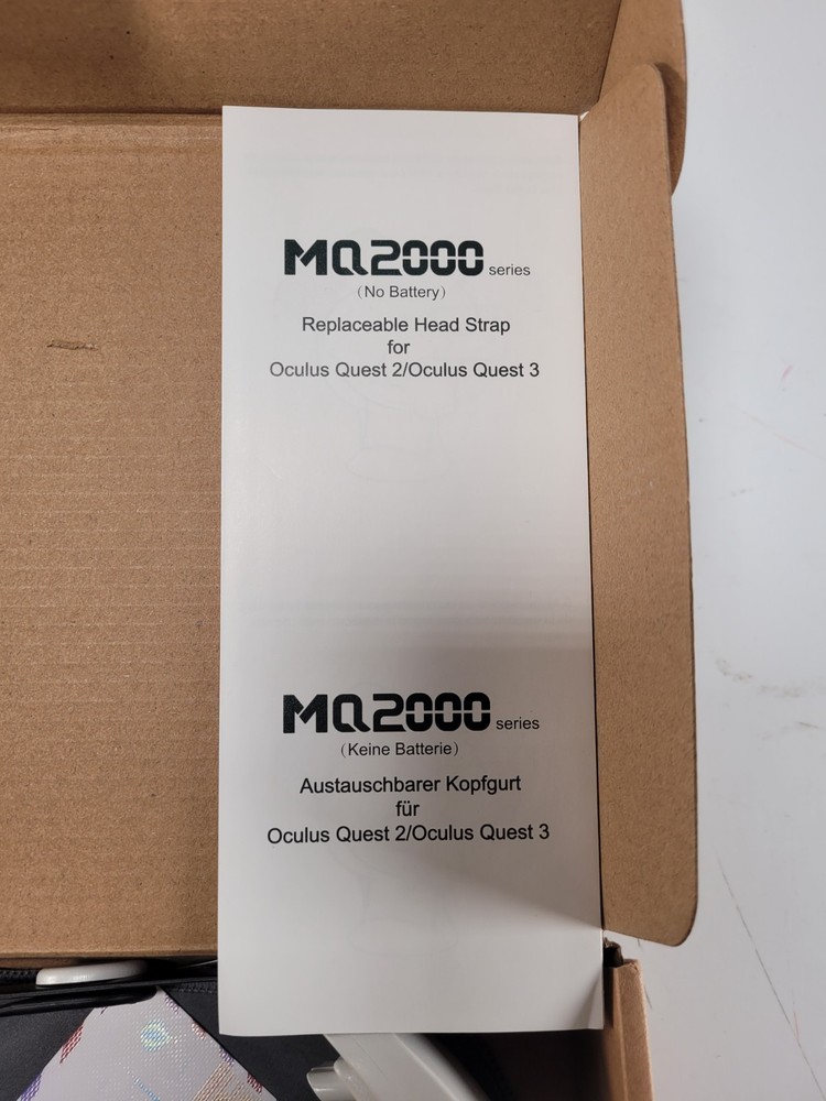 MQ2000 Series Oculus Quest 2/3 Replaceable Head Strap MQ2003S-UT-US