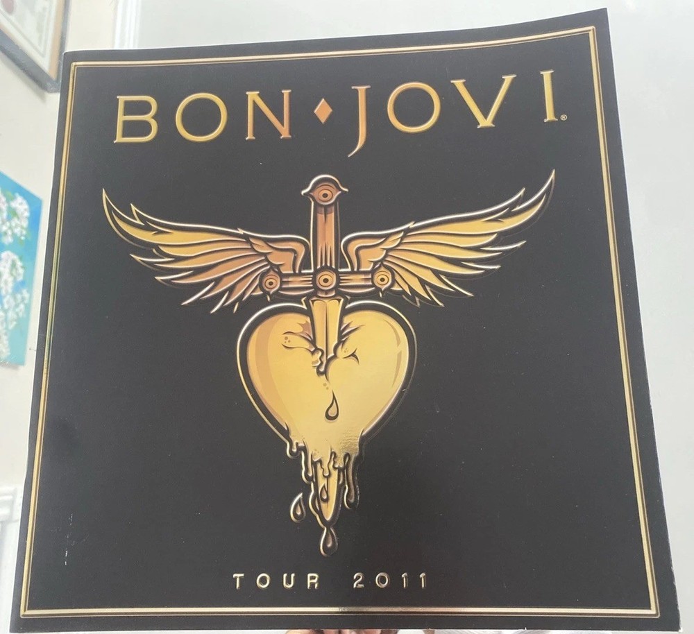 BON JOVI  2011 Tour Program  Concert Book