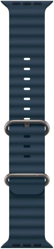 Genuine Apple Watch Ocean Band(49mm) Blue One Size for Apple Watch Ultra/Ultra2