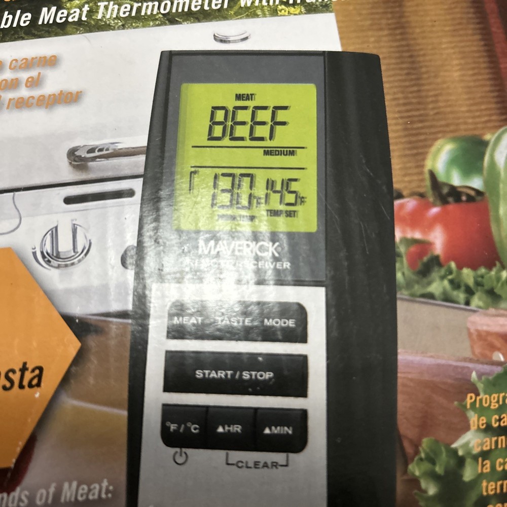 Maverick Remote Cookoing Thermometer - Missing Batteries Package Damaged NEW