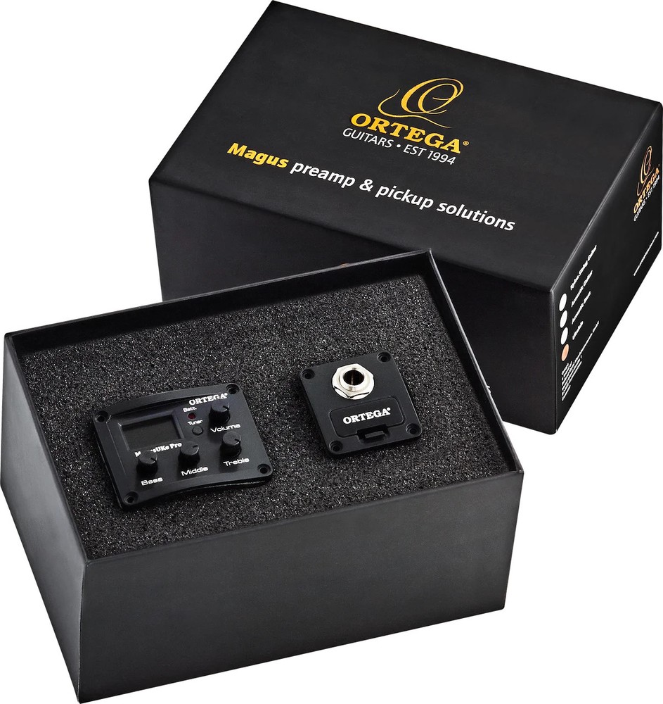 ONBOARD ACTIVE PREAMP SYSTEM for Ukulele side installation