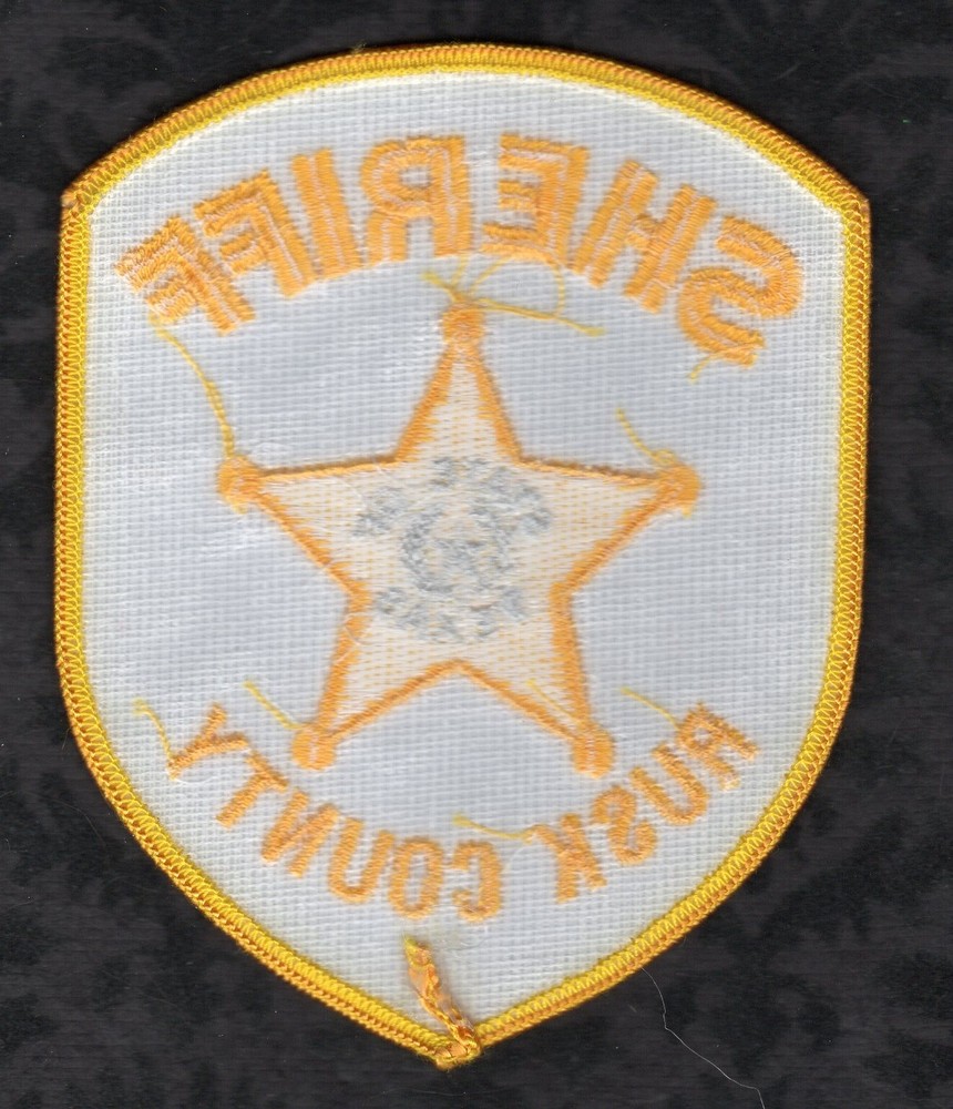 Rusk County Texas Sheriff Shoulder Patch