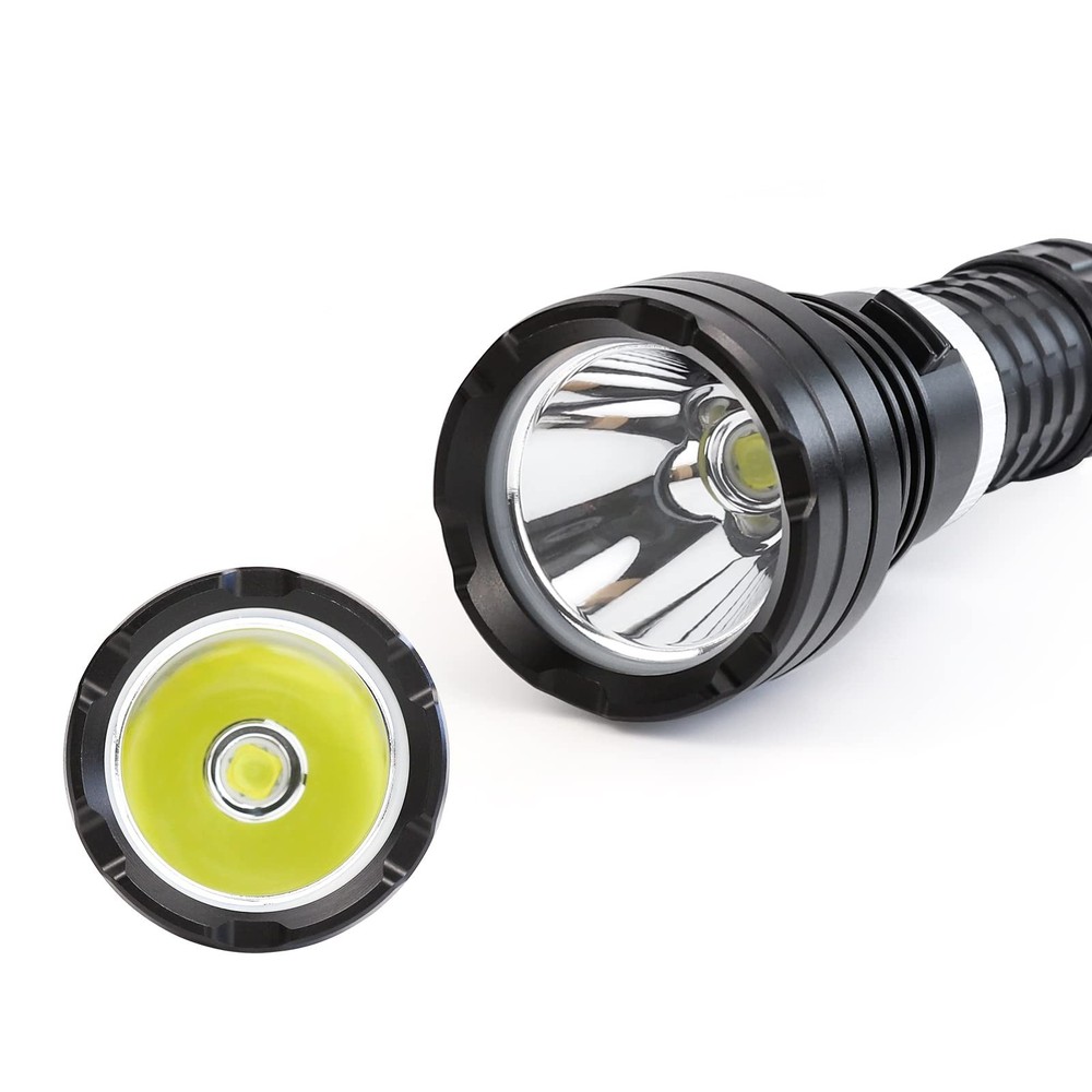 Dive Lights Super Scuba Diving Flashlight, IPX8 Waterproof Flashlight Underwa...