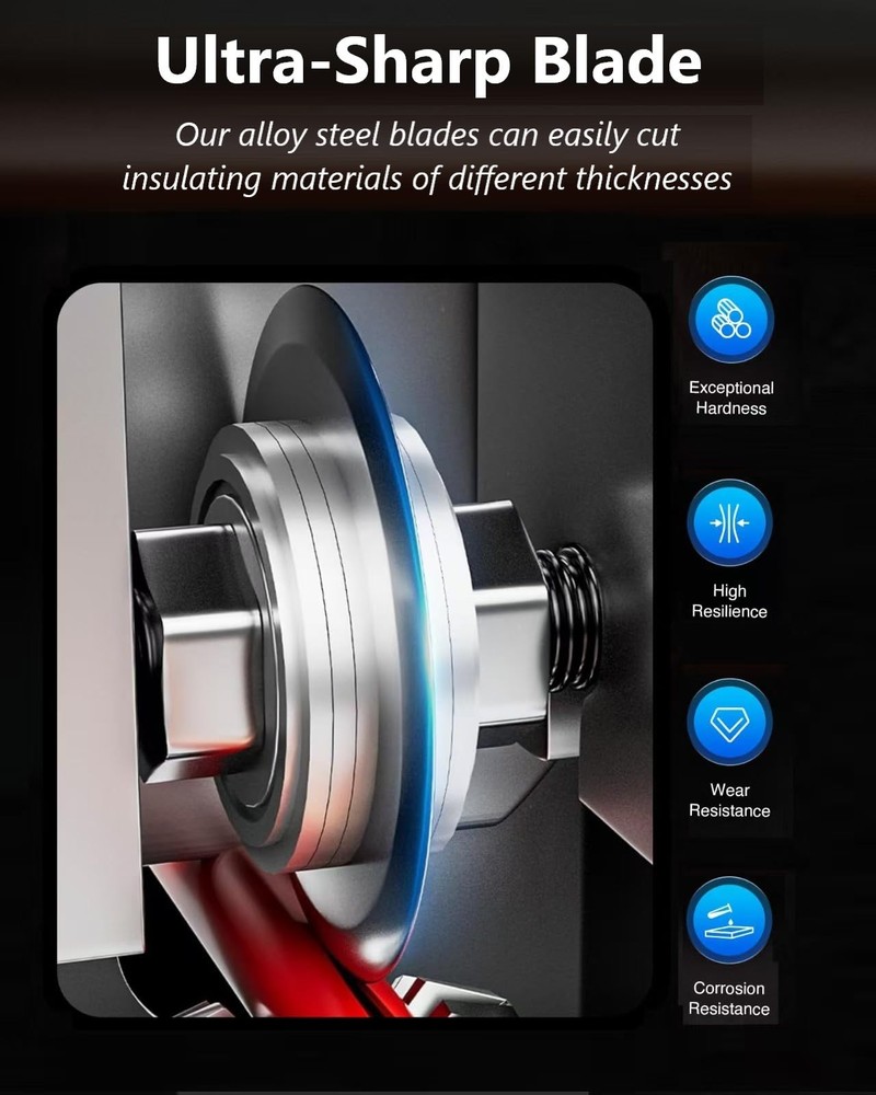 Drill-Powered Wire Stripper Machine 0.06-1 Inch For Scrap Copper Cable