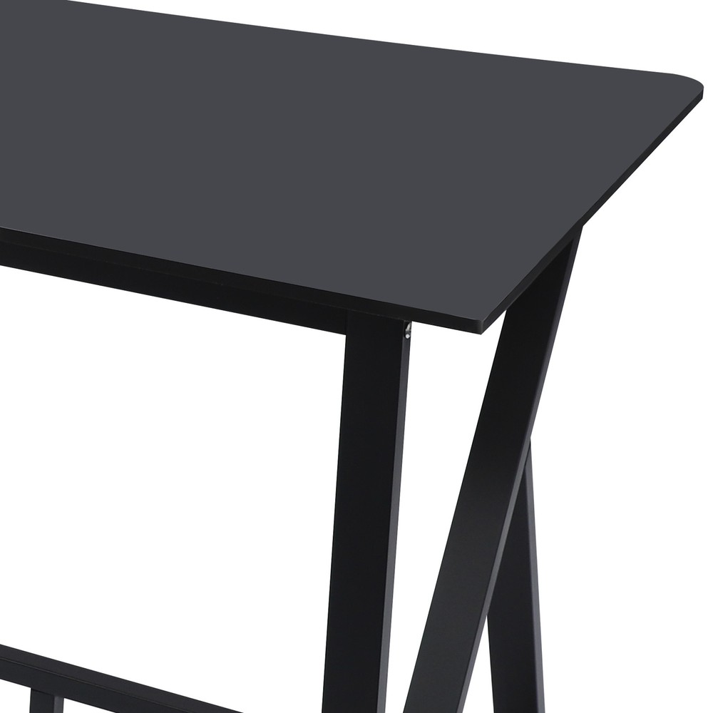 Spacious Ergonomic Computer Desk for Home Office and Gaming Setup