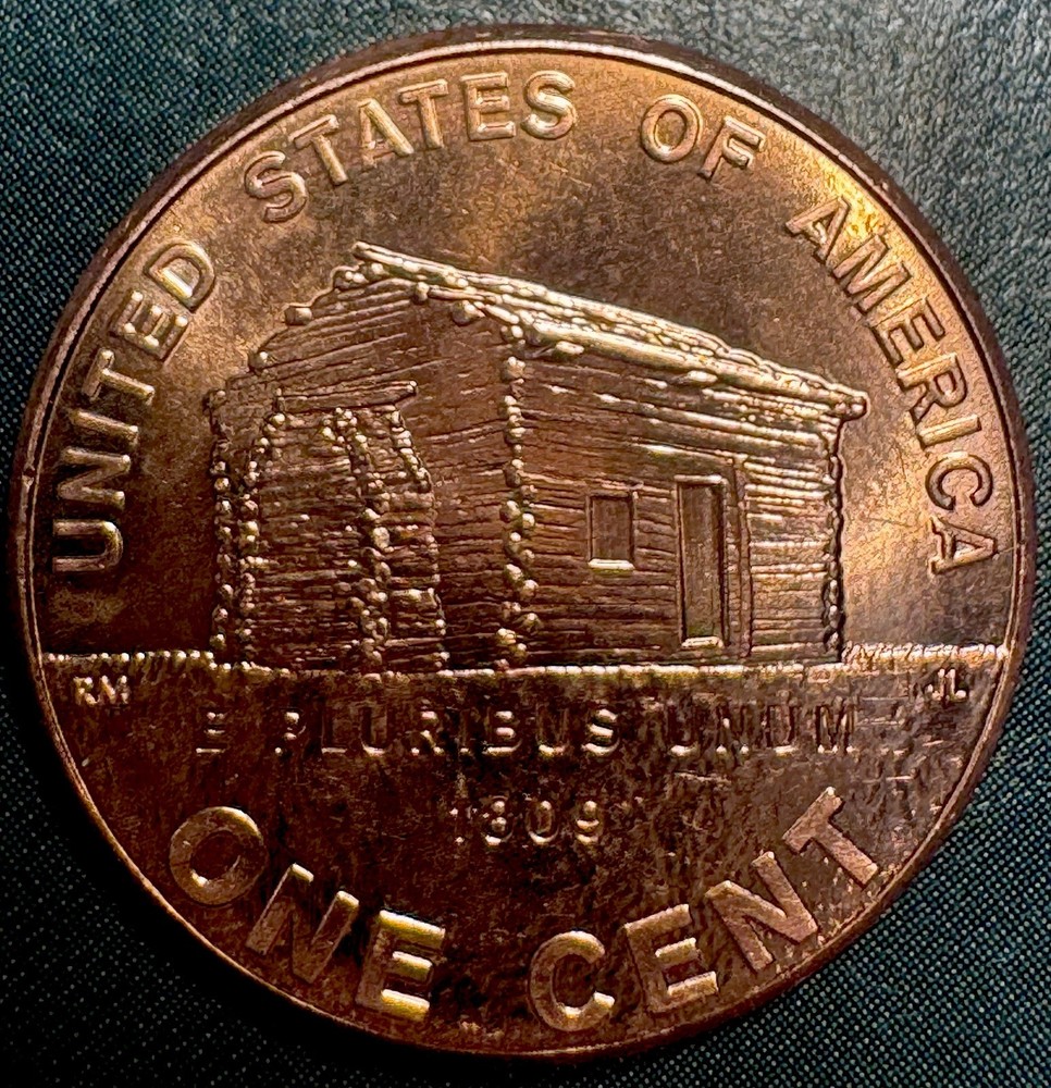 2009 Lincoln Bicentenial Penny Rd Uncirculated