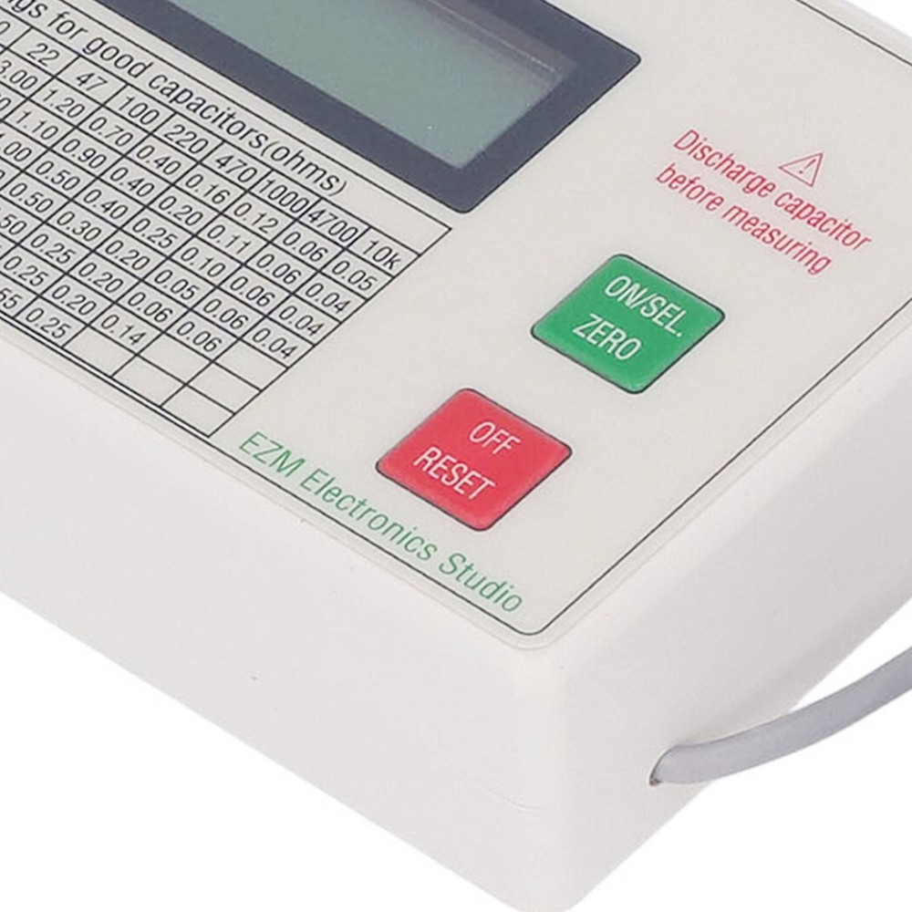 Handheld ESR Capacitor Tester High Smart Shutdown Function Capacitance Meter ONS