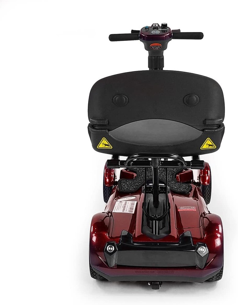 EV Rider Transport AF 4W - Lightweight Automatic Folding Mobility Scooter -...
