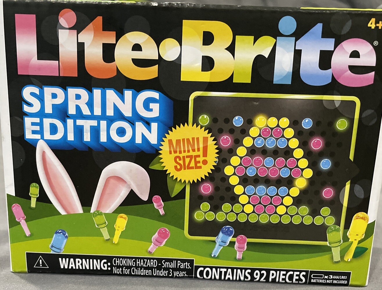 *NEW* Lite-Brite Mini -Spring Edition #02391 - 92 Pieces / 6 Templates FREE SHIP