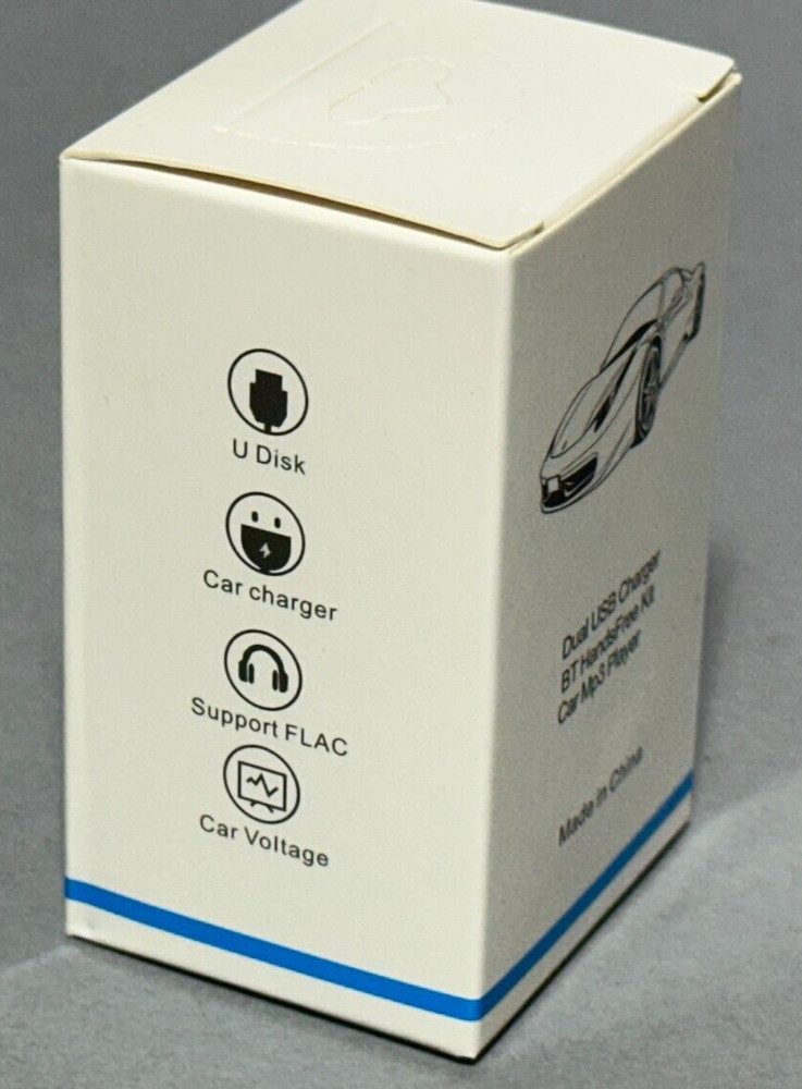 New Multifunction Wireless Car FM Transmitter m32-Dual USB Charger BT Hands Free