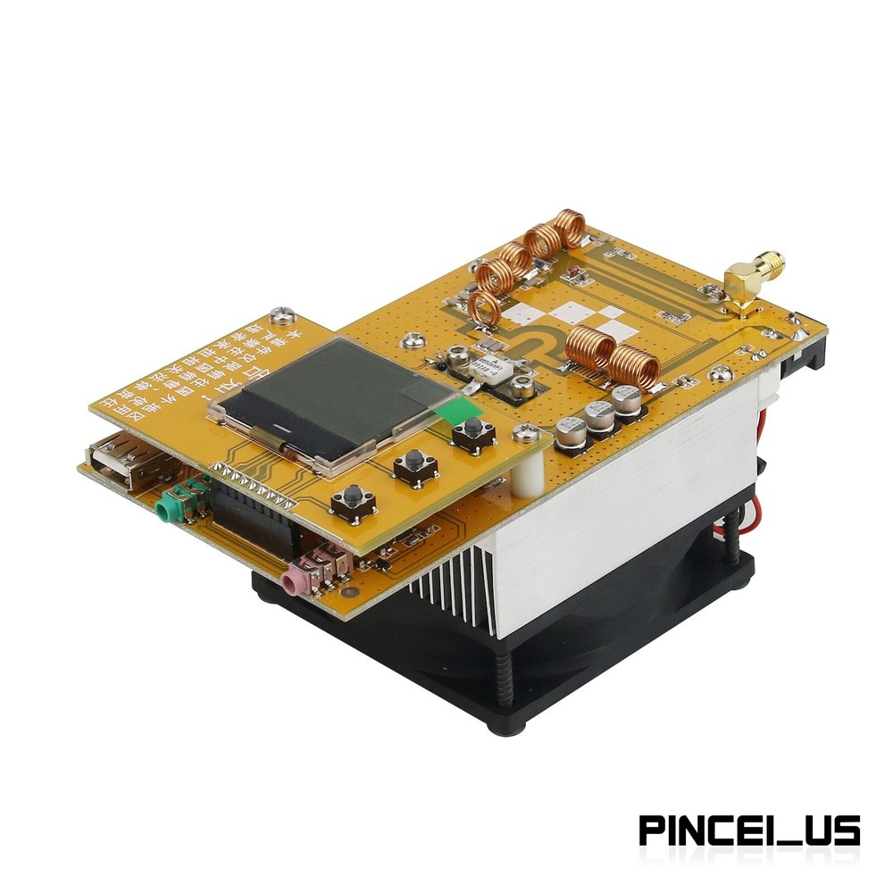 30W 76MHz-108MHz PLL FM Stereo Transmitter Digital Radio Transmitter pc66