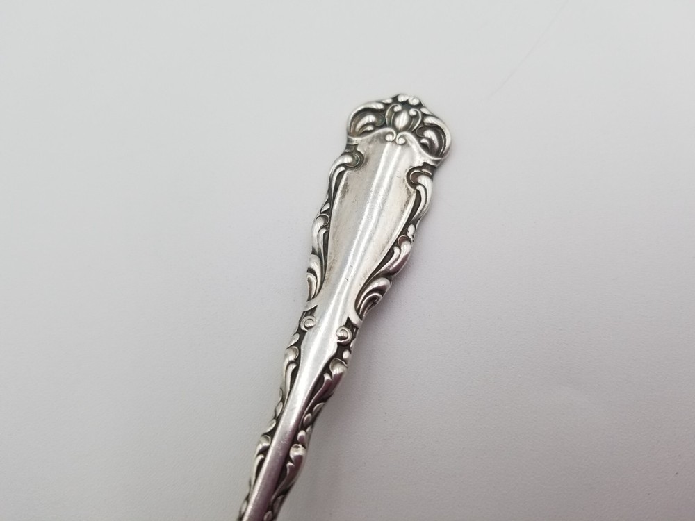 1894 Reed & Barton Silverplate Teaspoon - Rex Pattern ~ oA1-3b