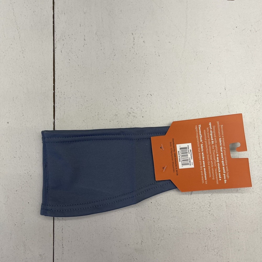 Therma Tech Head Warmer Head Band Blue New