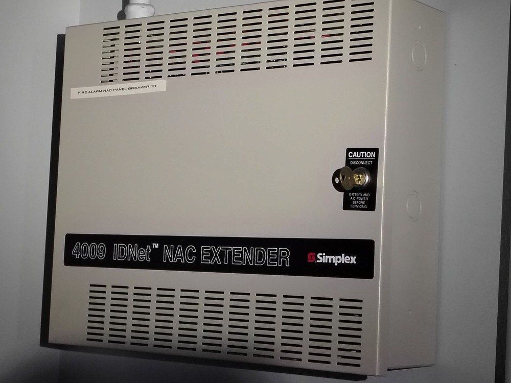 Simplex 4009 IDNet NAC Extender Alarm Control Panel & Keypad