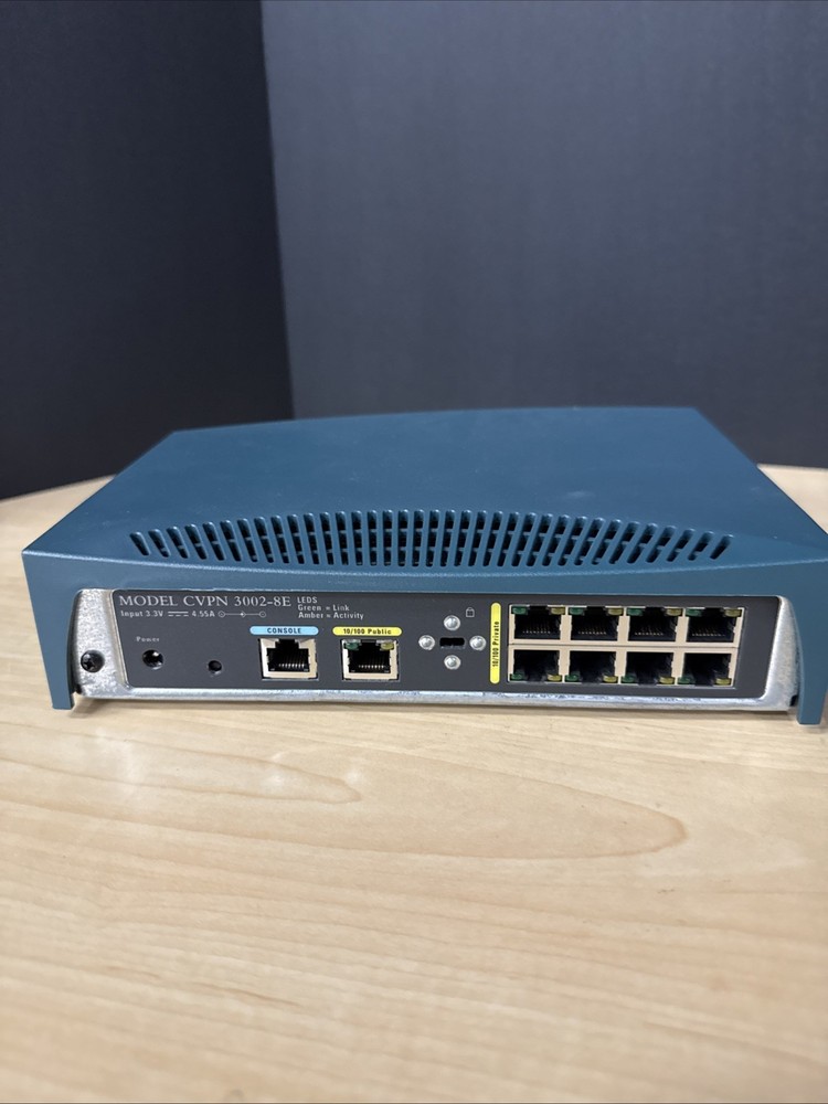 Cisco Systems VPN 3002 Hardware Client