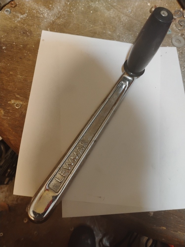 lewmar winch handle Chrome Over Bronze 10" Non-locking