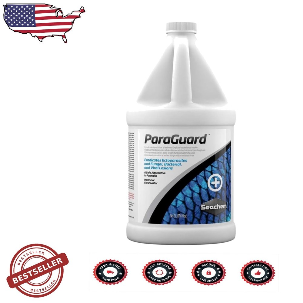 ParaGuard 2L Fish Med: -Filter Safe, Accurate Dosing, For All Aquarium Fish