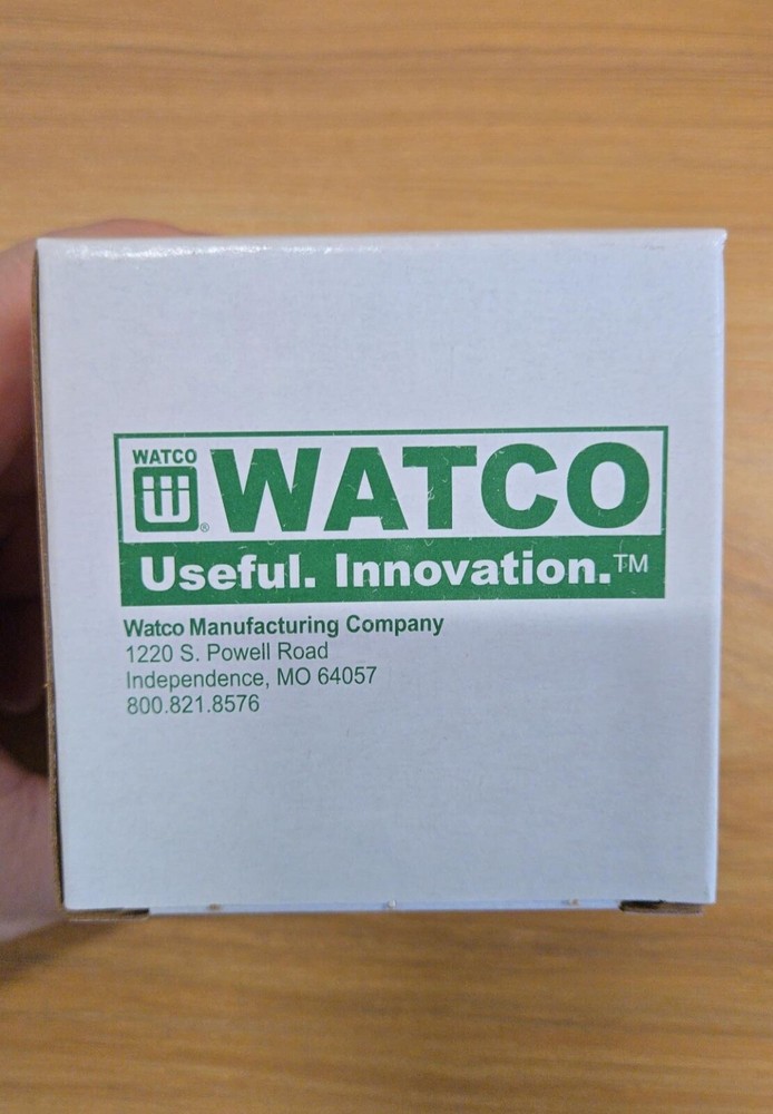 Watco Manufacturing Universal Nufit Push Pull Trim Kit Silicone Matte Black Grid