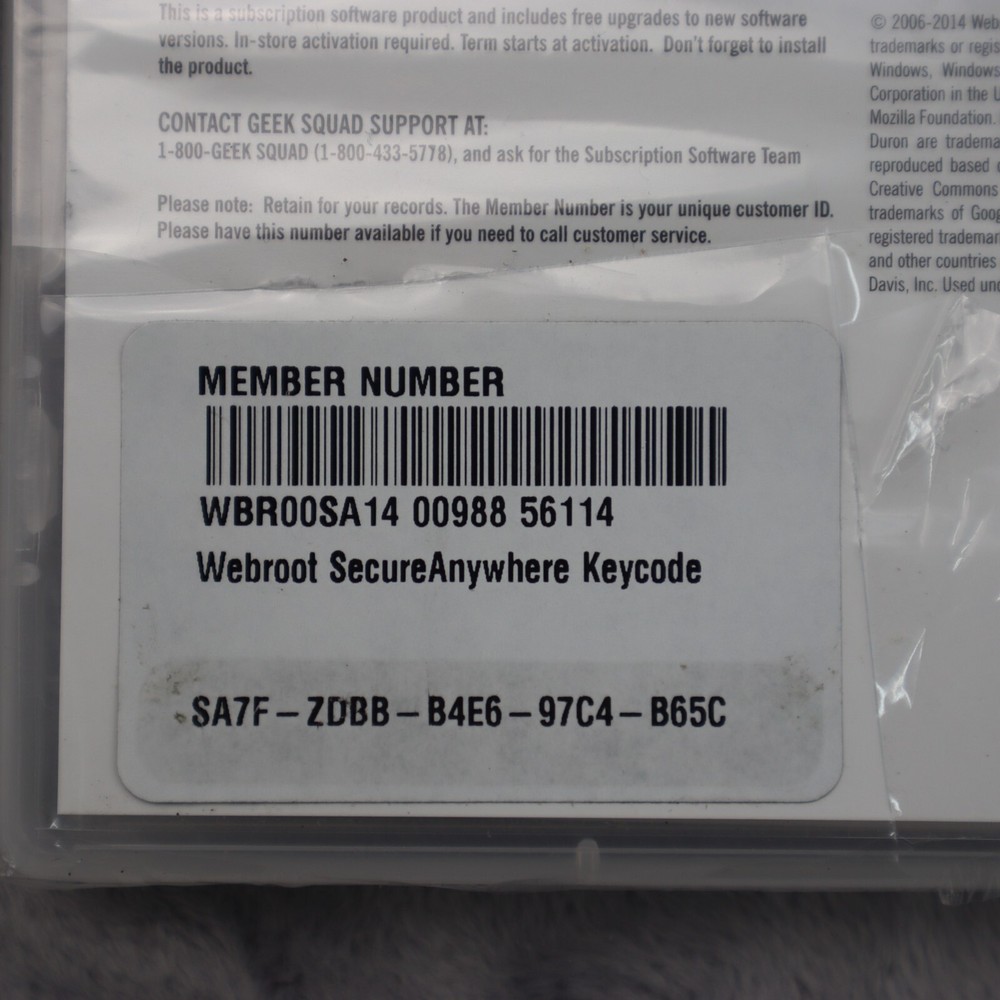 Internet Security Webroot Secure Anywhere PC Mac Mobile Android iOS Best Buy