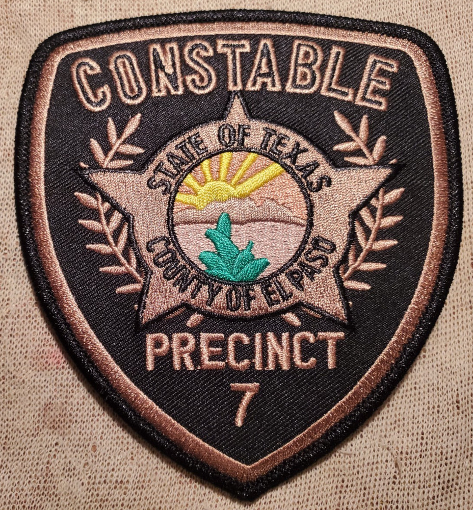 TX El Paso County Texas Pct. 7 Constable Shoulder Patch