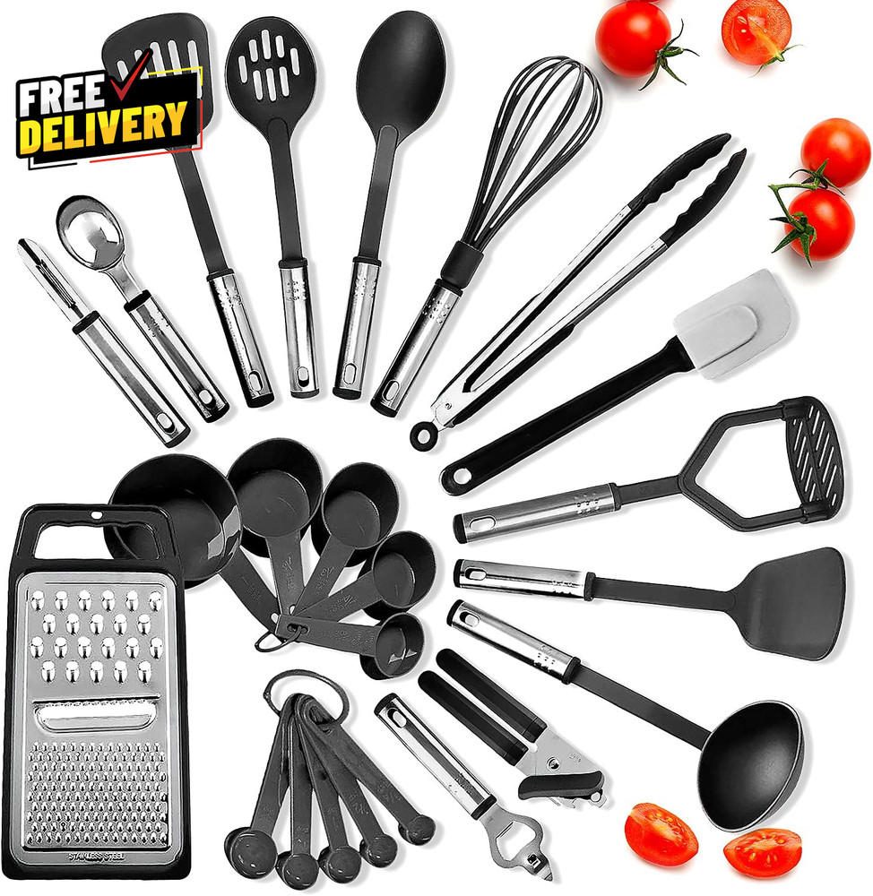 39-Piece Baking Pan Set Nonstick Bakeware Cookie Cake Muffin Pan Kitchen