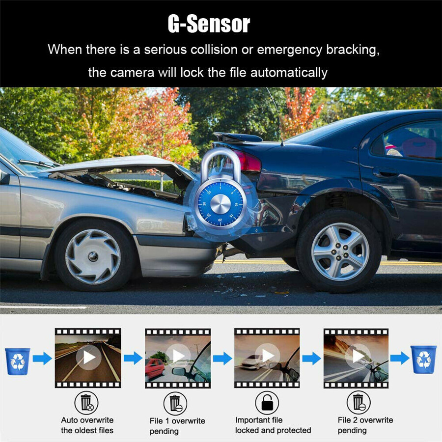 HD AR DVR Driving Video Recorder Dash Camera ADAS 2.0 For Car Android Navigation