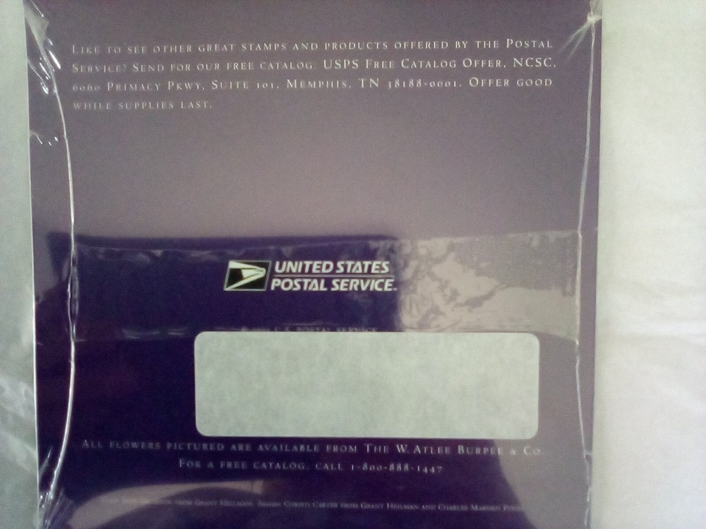 Stampfolio, "Garden Flowers". Sealed.