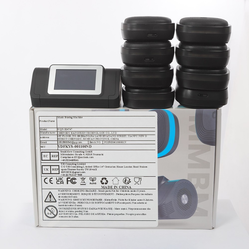 Split Musical Boxing, Punching Machine, Split Musical Boxing with 8 Targets