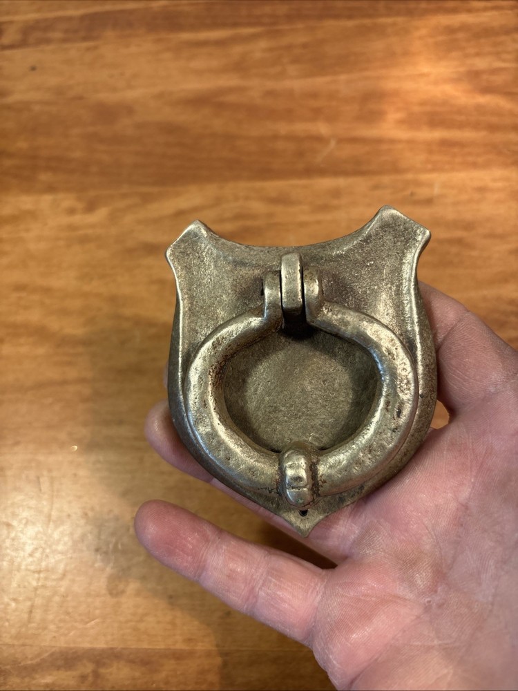 Vintage Victorian Brass Ring Door Knocker