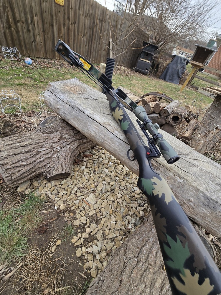 Pse Starfire express #150 comes with a 4 power scope.