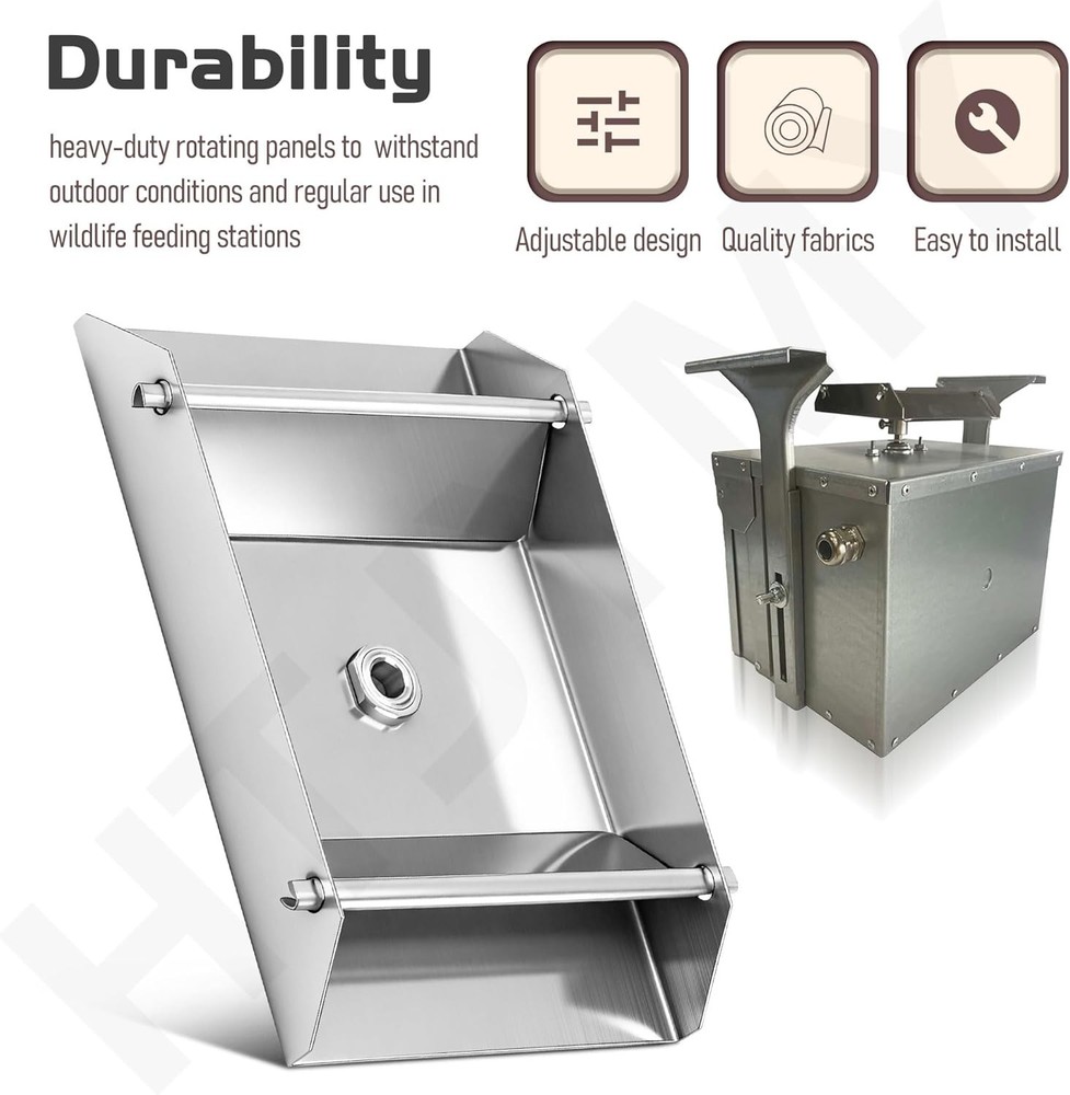 12-Volt Spinner Plate for Deer Feeder - 1/4” W